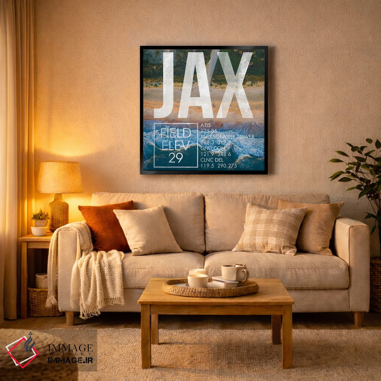 تابلو دکوراتیو پخش زنده JAX اثر ۰۸ لفت - D4B