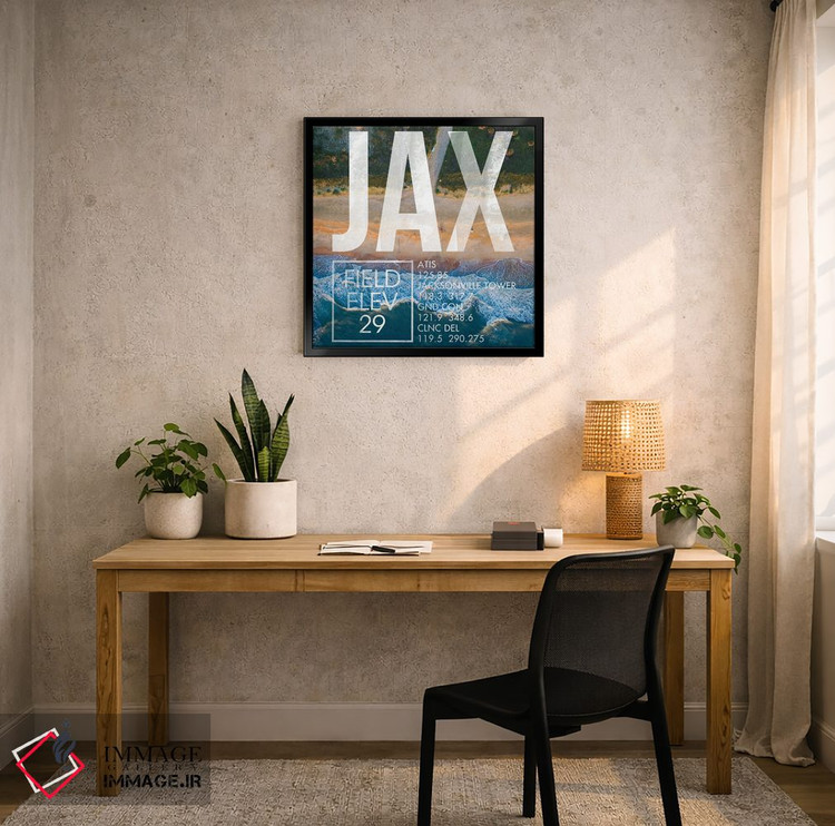 تابلو دکوراتیو پخش زنده JAX اثر ۰۸ لفت - D6B