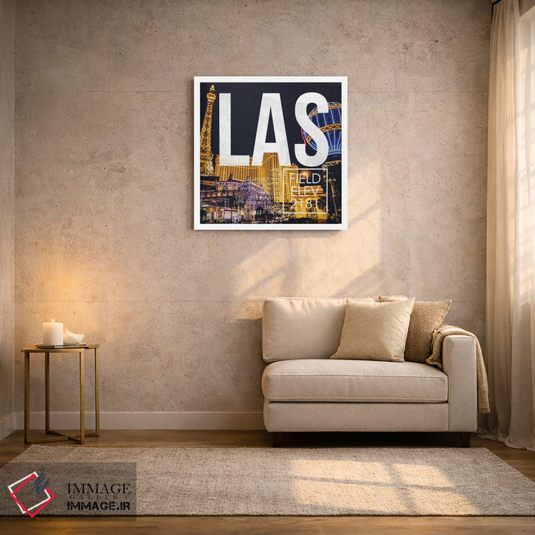تابلو دکوراتیو پخش زنده LAS اثر ۰۸ لفت - D3W