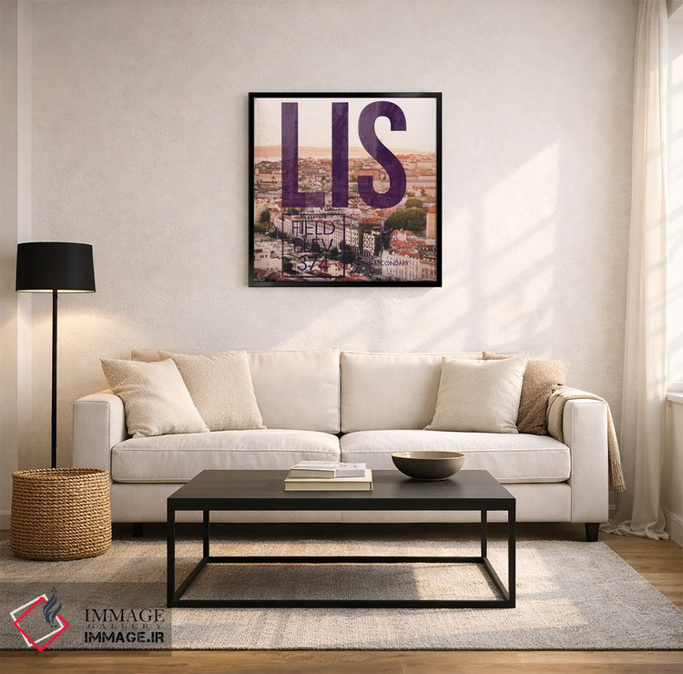 تابلو دکوراتیو پخش زنده LIS اثر ۰۸ لفت - D2B