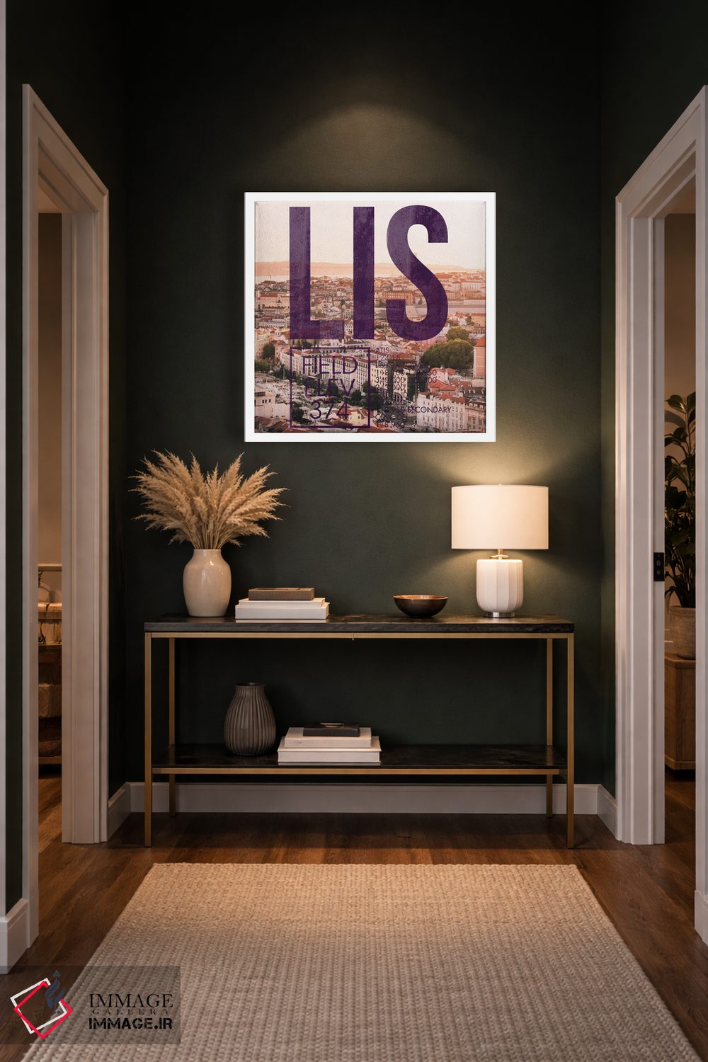 تابلو دکوراتیو پخش زنده LIS اثر ۰۸ لفت - D4W
