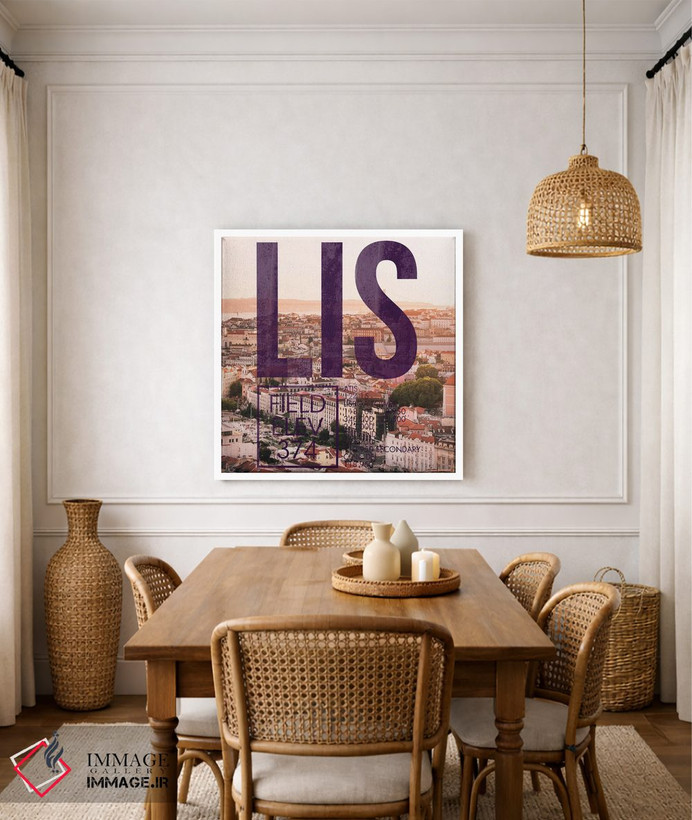 تابلو دکوراتیو پخش زنده LIS اثر ۰۸ لفت - D5W
