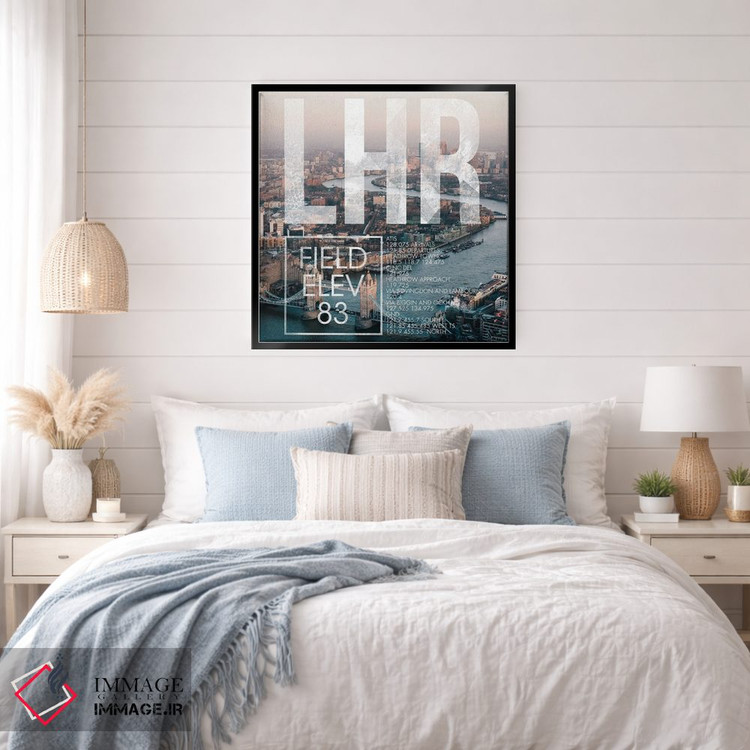 تابلو دکوراتیو پخش زنده LHR اثر ۰۸ لفت - D5B
