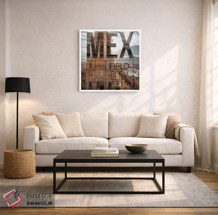 تابلو دکوراتیو پخش زنده MEX اثر ۰۸ لفت - D2W