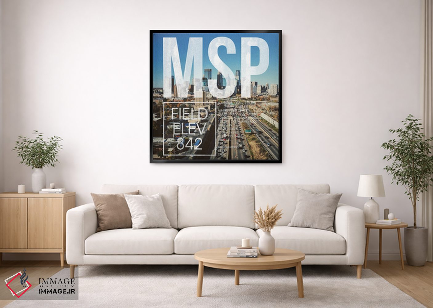 تابلو دکوراتیو پخش زنده MSP اثر ۰۸ لفت - D1B