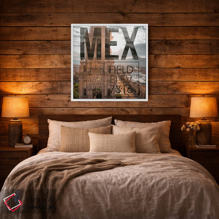 تابلو دکوراتیو پخش زنده MEX اثر ۰۸ لفت - D3W