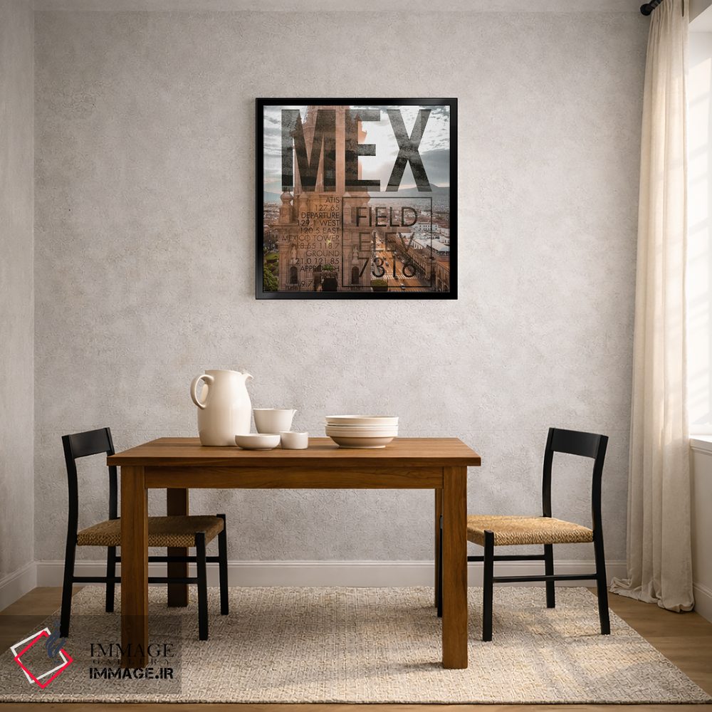 تابلو دکوراتیو پخش زنده MEX اثر ۰۸ لفت - D4B
