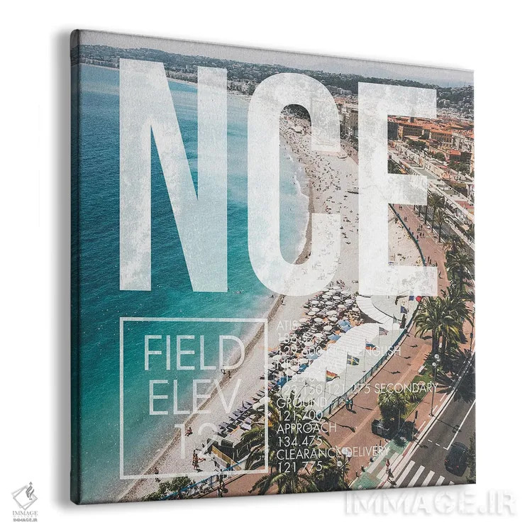 تابلو دکوراتیو پخش زنده NCE اثر ۰۸ لفت - نمای پرسپکتیو محصول