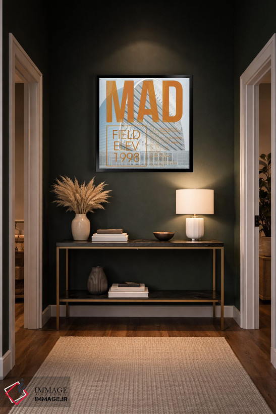 تابلو دکوراتیو پخش زنده MAD اثر ۰۸ لفت - D5B