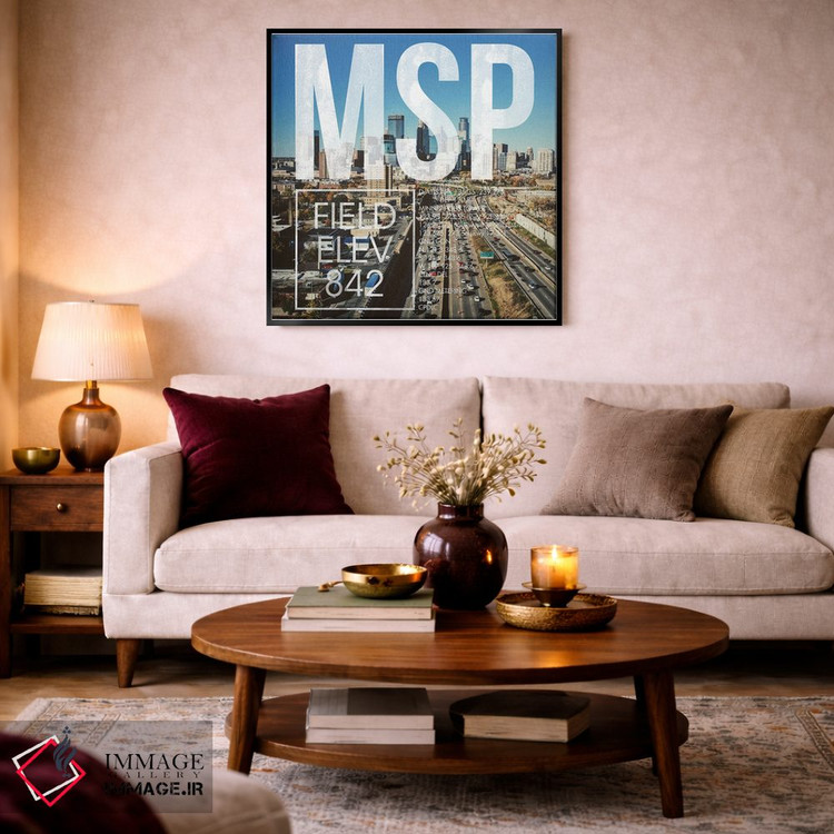 تابلو دکوراتیو پخش زنده MSP اثر ۰۸ لفت - D3B