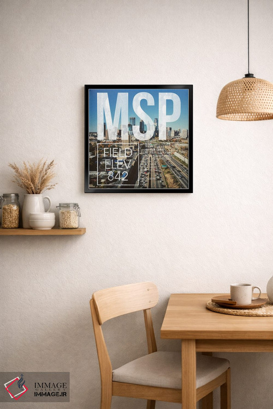 تابلو دکوراتیو پخش زنده MSP اثر ۰۸ لفت - D4B