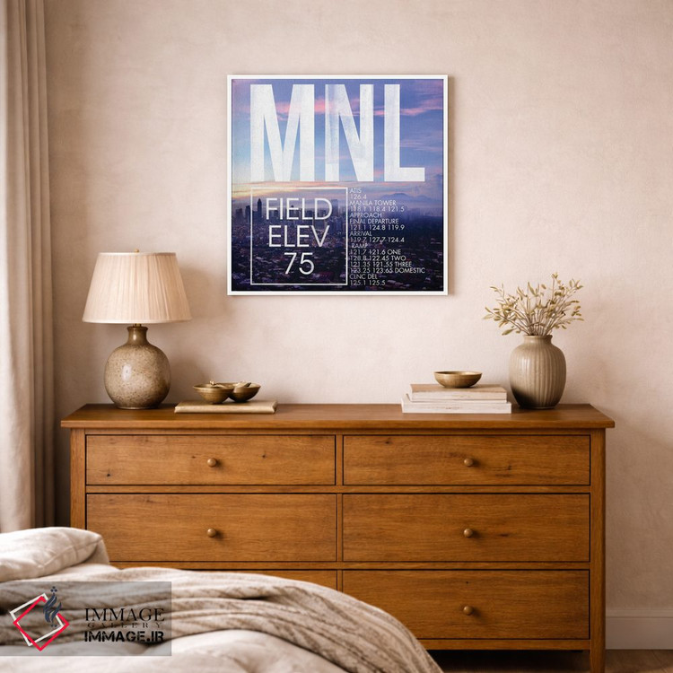 تابلو دکوراتیو پخش زنده MNL اثر ۰۸ لفت - D1W