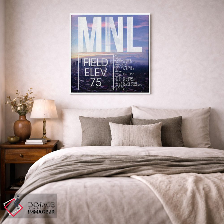 تابلو دکوراتیو پخش زنده MNL اثر ۰۸ لفت - D2W