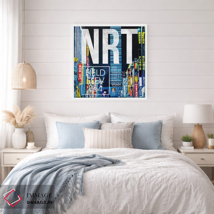 تابلو دکوراتیو پخش زنده NRT اثر ۰۸ لفت - D3W