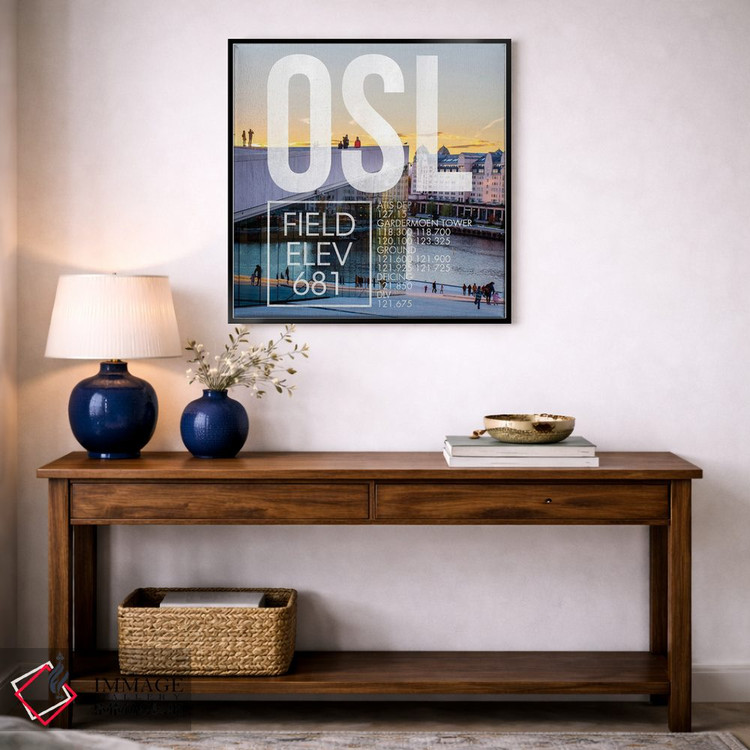تابلو دکوراتیو پخش زنده OSL اثر ۰۸ لفت - D5B