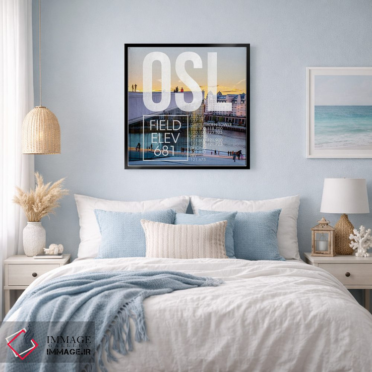 تابلو دکوراتیو پخش زنده OSL اثر ۰۸ لفت - D6B
