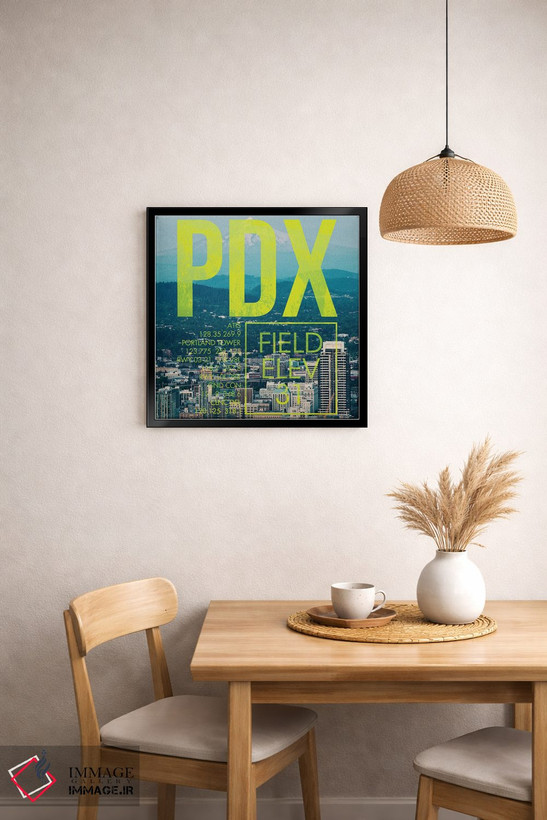 تابلو دکوراتیو پخش زنده PDX اثر ۰۸ لفت - D2B