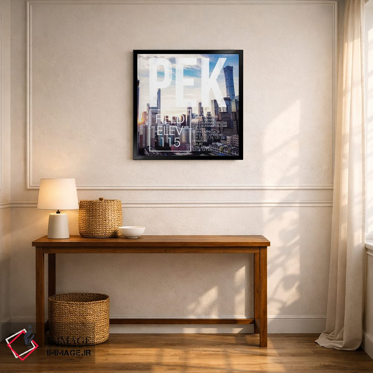تابلو دکوراتیو پخش زنده PEK اثر ۰۸ لفت - D6B
