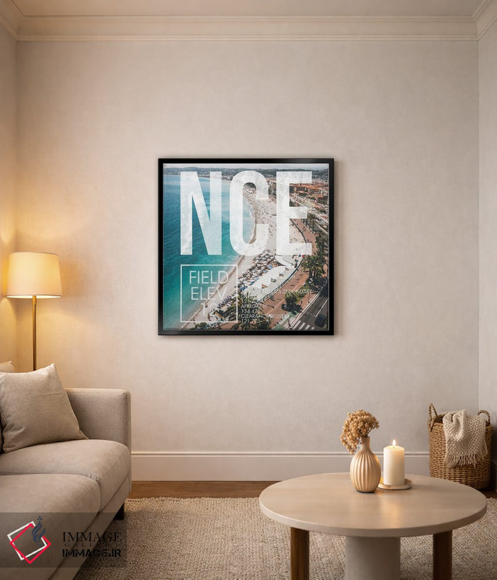 تابلو دکوراتیو پخش زنده NCE اثر ۰۸ لفت - D5B