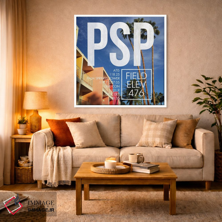 تابلو دکوراتیو پخش زنده PSP اثر ۰۸ لفت - D2W