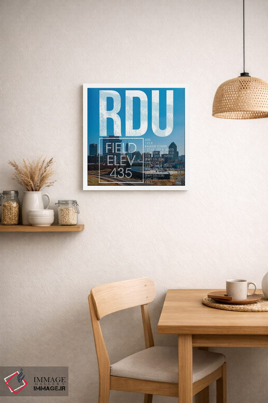 تابلو دکوراتیو پخش زنده RDU اثر ۰۸ لفت - D1W