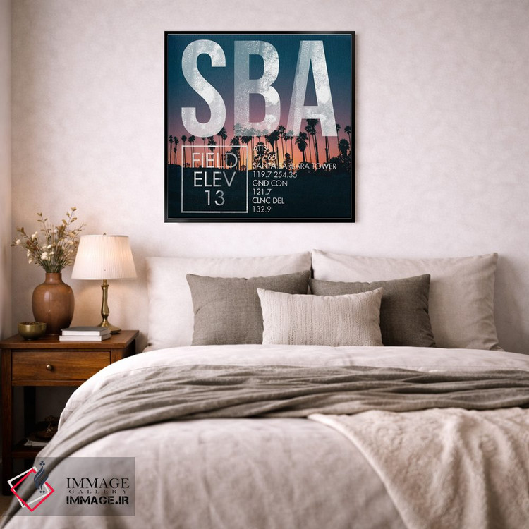 تابلو دکوراتیو پخش زنده SBA اثر ۰۸ لفت - D3B