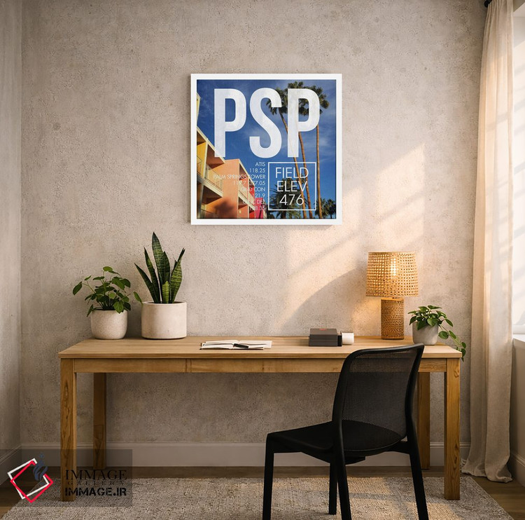 تابلو دکوراتیو پخش زنده PSP اثر ۰۸ لفت - D6W