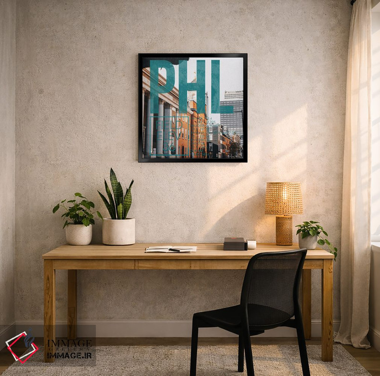 تابلو دکوراتیو پخش زنده PHL اثر ۰۸ لفت - D5B