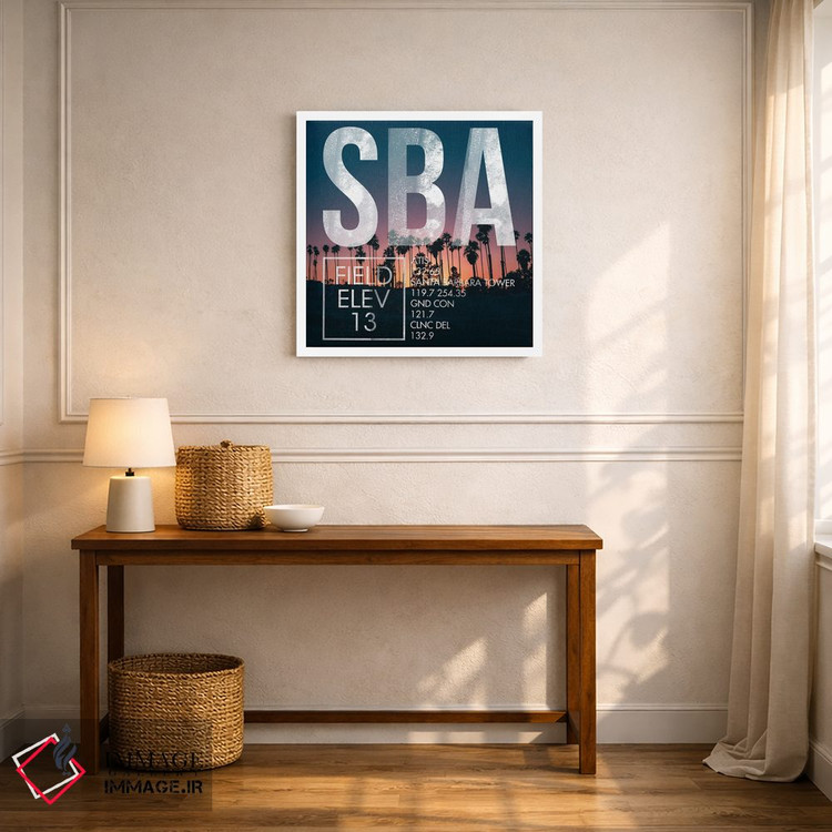 تابلو دکوراتیو پخش زنده SBA اثر ۰۸ لفت - D6W