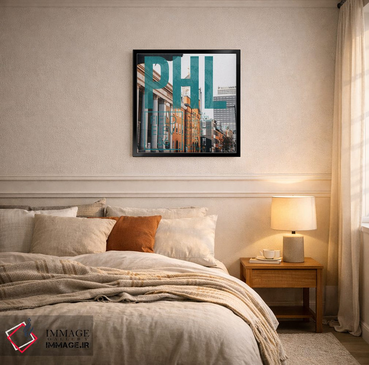 تابلو دکوراتیو پخش زنده PHL اثر ۰۸ لفت - D6B