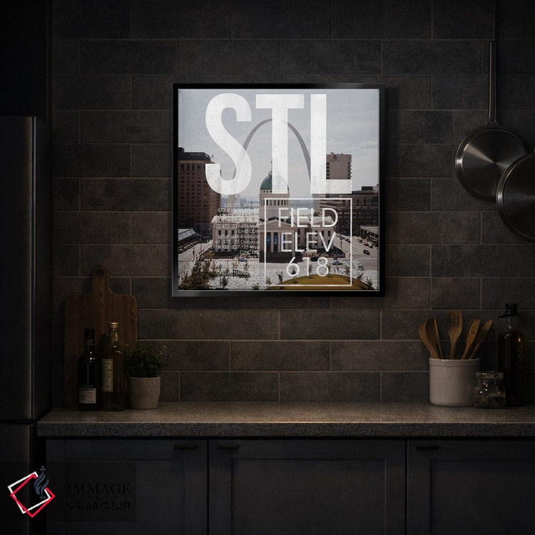 تابلو دکوراتیو پخش زنده STL اثر ۰۸ لفت - D3B