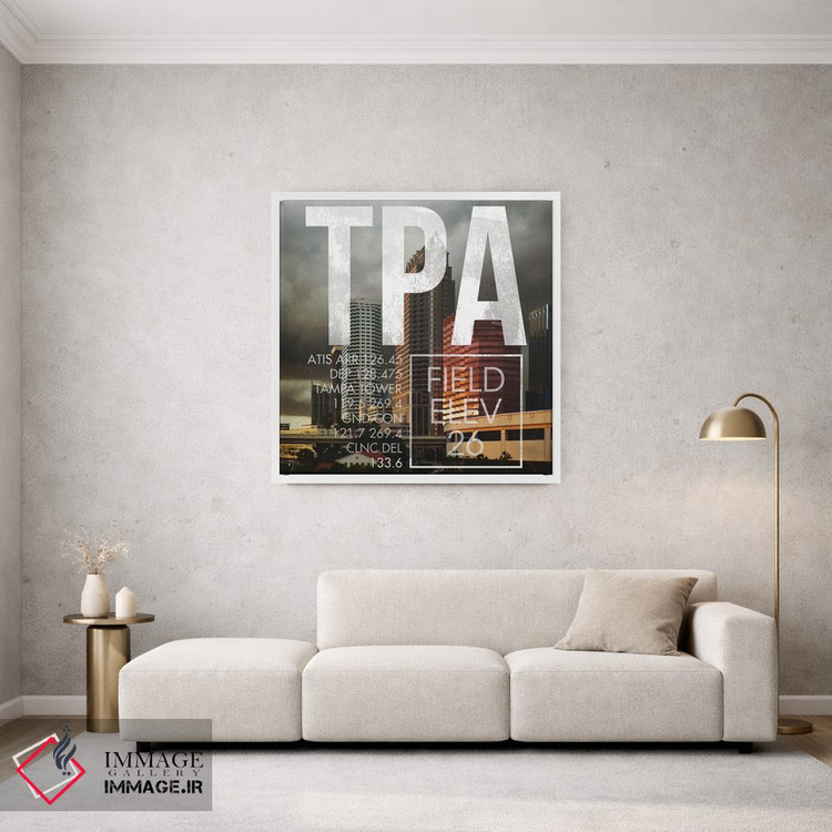 تابلو دکوراتیو پخش زنده TPA اثر ۰۸ لفت - D1W