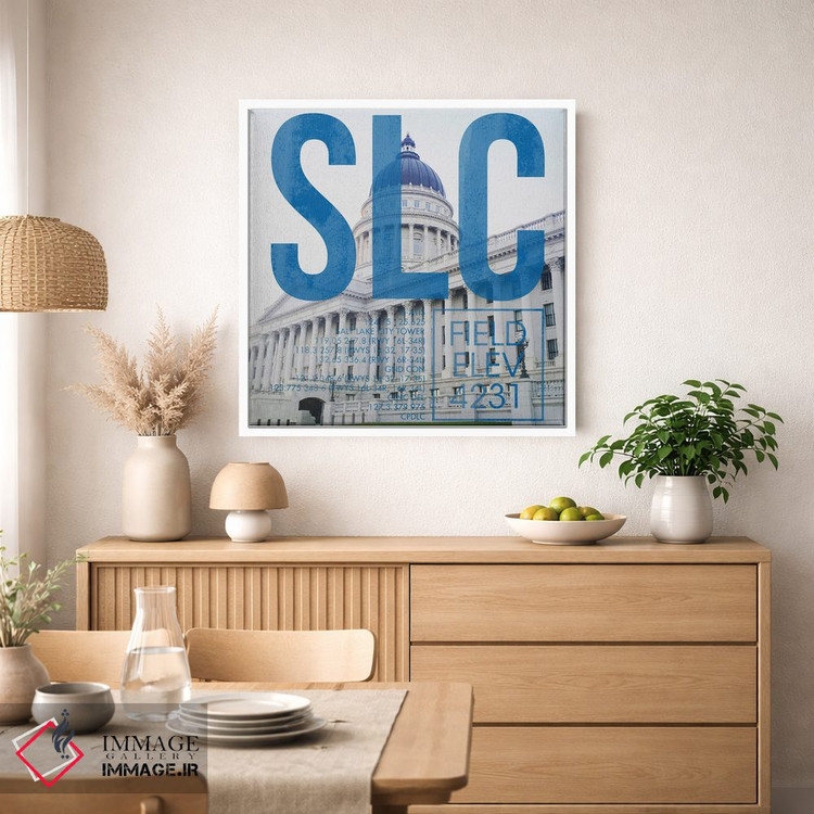 تابلو دکوراتیو پخش زنده SLC اثر ۰۸ لفت - D3W