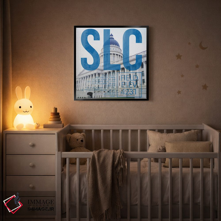 تابلو دکوراتیو پخش زنده SLC اثر ۰۸ لفت - D5B