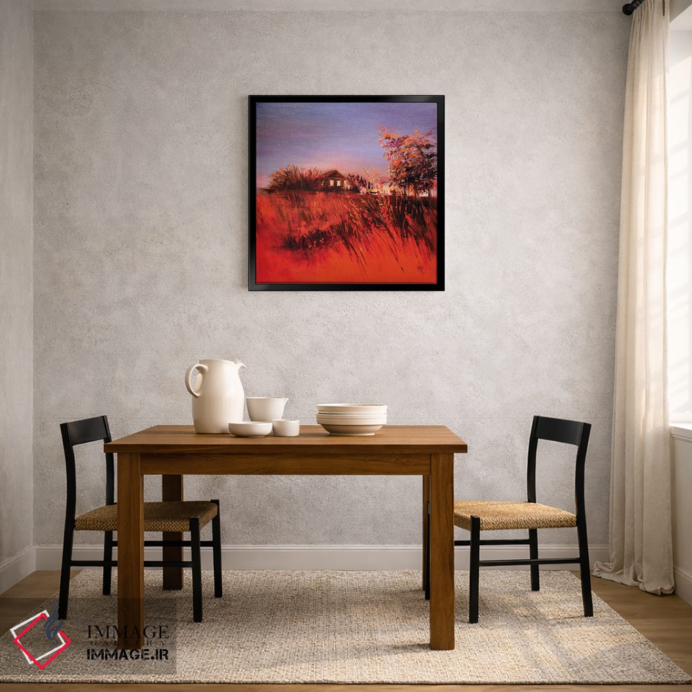 تابلو دکوراتیو غروب اثر اولنا هونتار - D3B