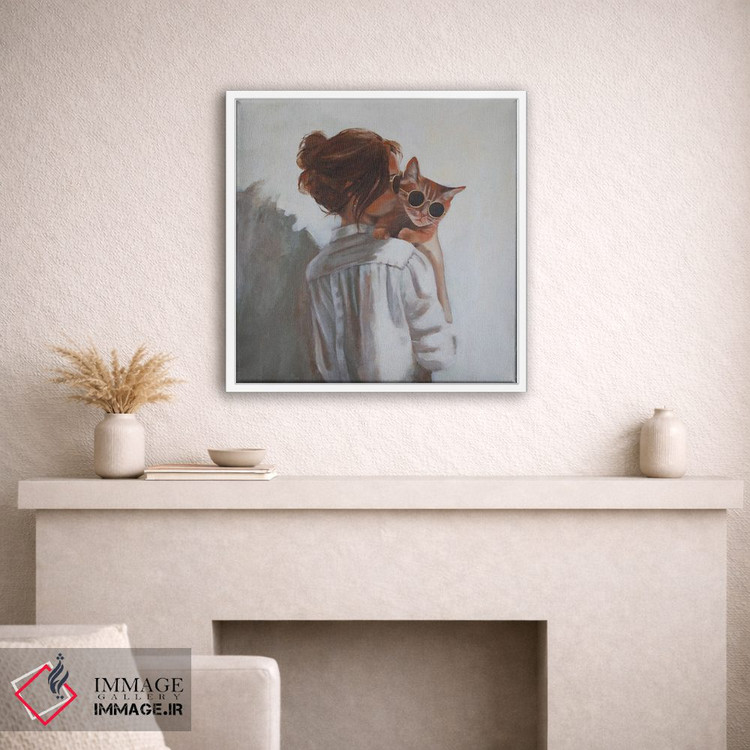 تابلو دکوراتیو پرتره ای از عشق و نور اثر اولسیا ایزمایلووا - D2W