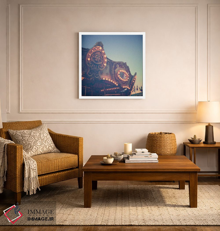 تابلو دکوراتیو گردش در کارناوال گرگ ومیش اثر اولیویا جوی سنت کلر - D5W