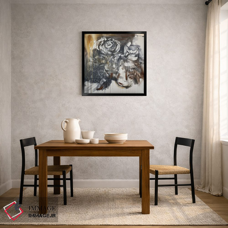 تابلو مدرن رویاهای تصویری گل ها اثر اوکسانا پترووا - D5B