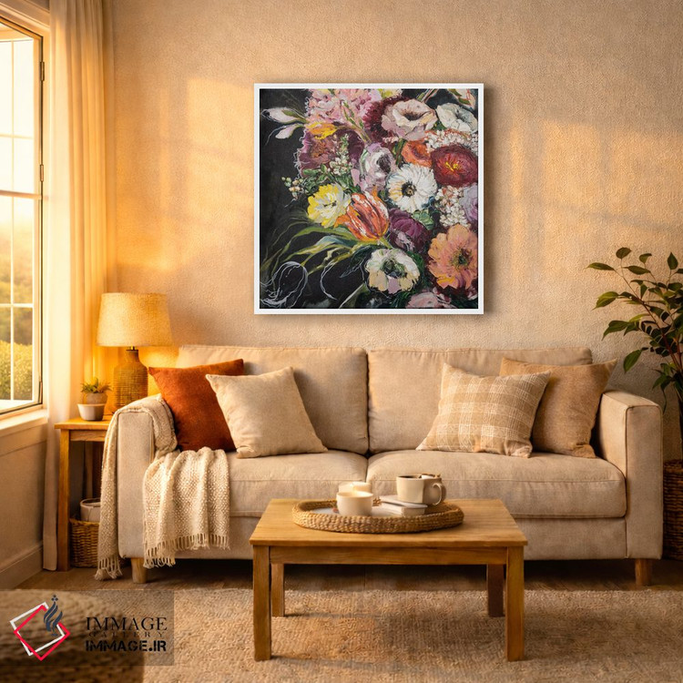 تابلو مدرن رویاهای باغی اثر اوکسانا پترووا - D5W