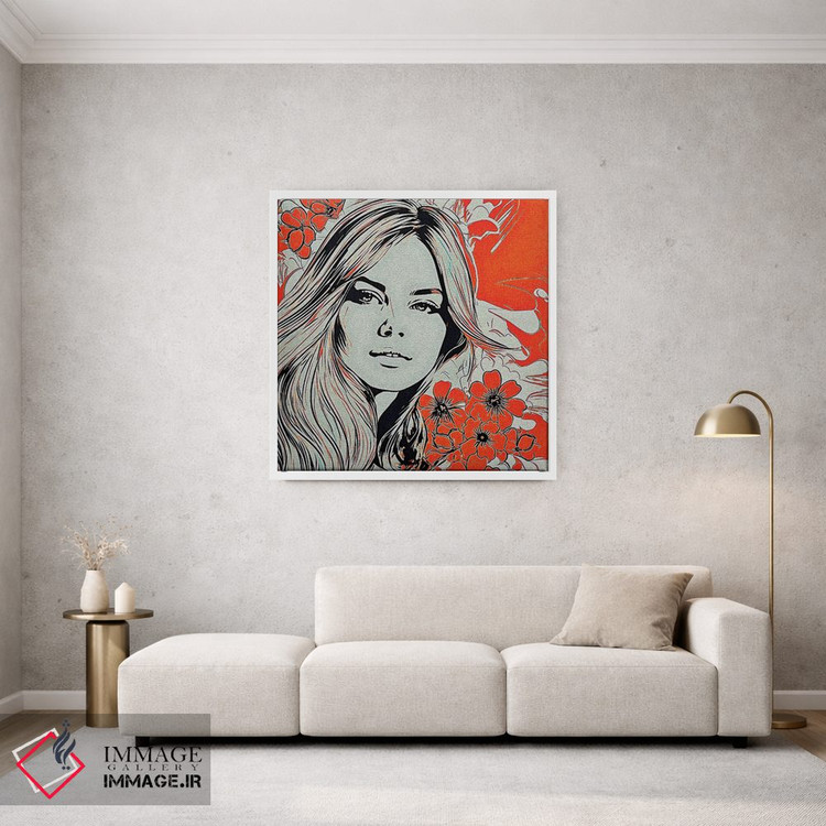 تابلو دکوراتیو فانتزی بهاری اثر اولنا آرت - D1W