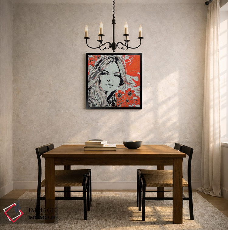 تابلو دکوراتیو فانتزی بهاری اثر اولنا آرت - D5B