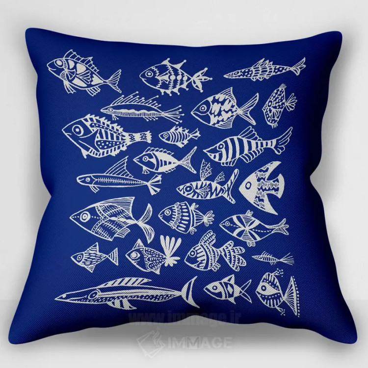 کاور کوسن «نقاشی ماهی آبی»، اثر کت کوکیلت